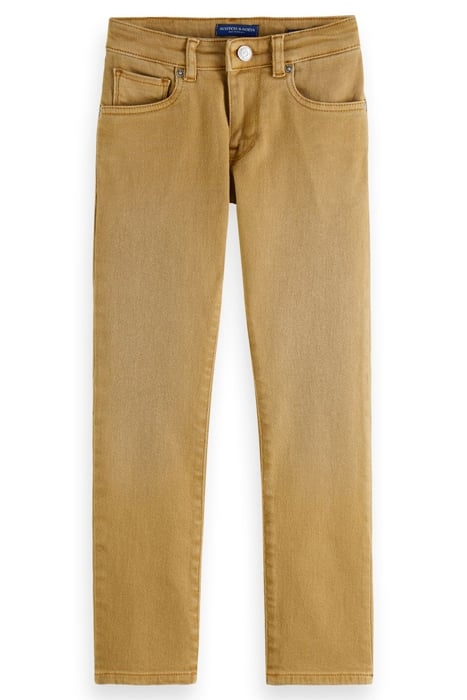 STRUMMER SLIM JEANS — GARMENT DYED COLOURS SAND 1
