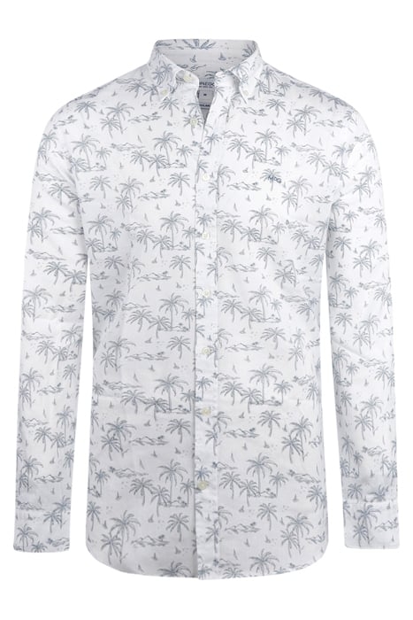 SUMMER ALL- OVER SHIRT WHITE 1