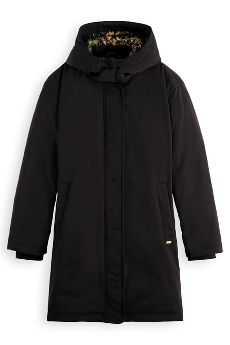 WATER REPELLENT PARKA WITH REPREVE® FILLING BLACK SKY 1