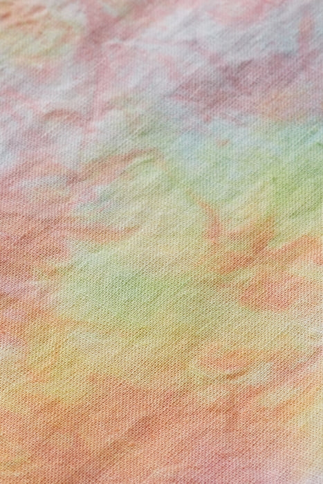 DETAILED TIE-DYED LINEN BLEND SHIRT MULTICOLOUR TIE DYE 3