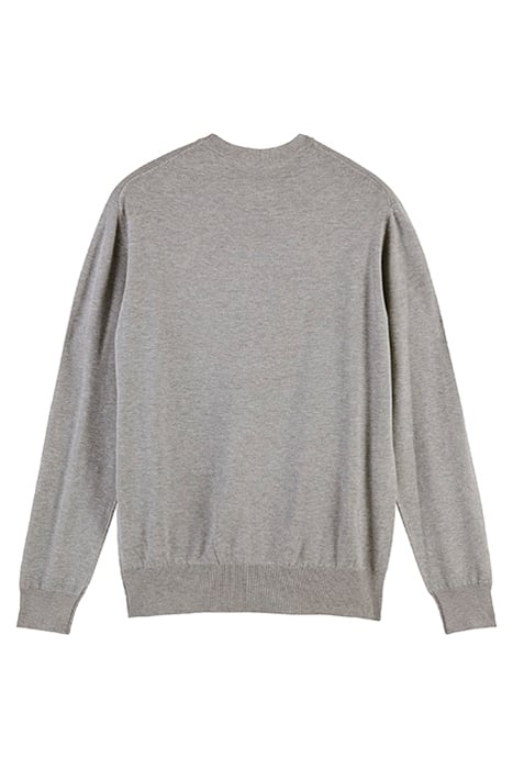 ESSENTIALS - CLASSIC CREWNECK PULL GREY MELANGE 2
