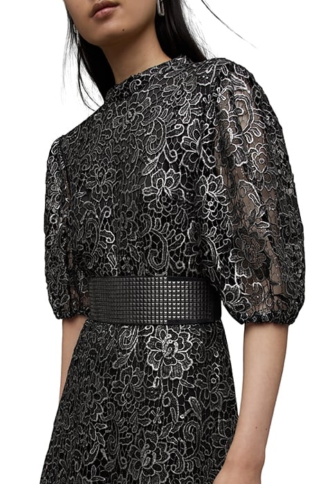 CAMILA BRODERIE DRES GUNMETAL GREY 6