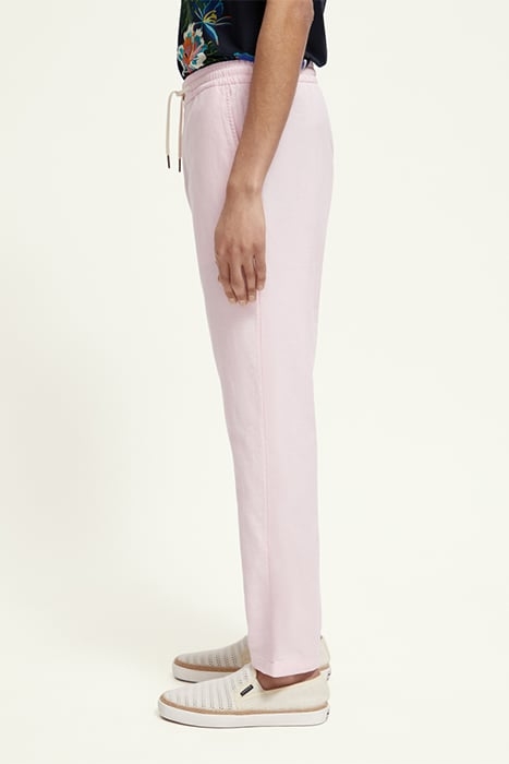 WARREN COTTON/LINEN TWILL JOGGER ROSE 5