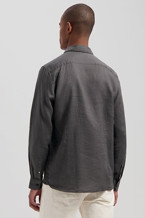 BASIC SHIRT LINEN BELUGA 2