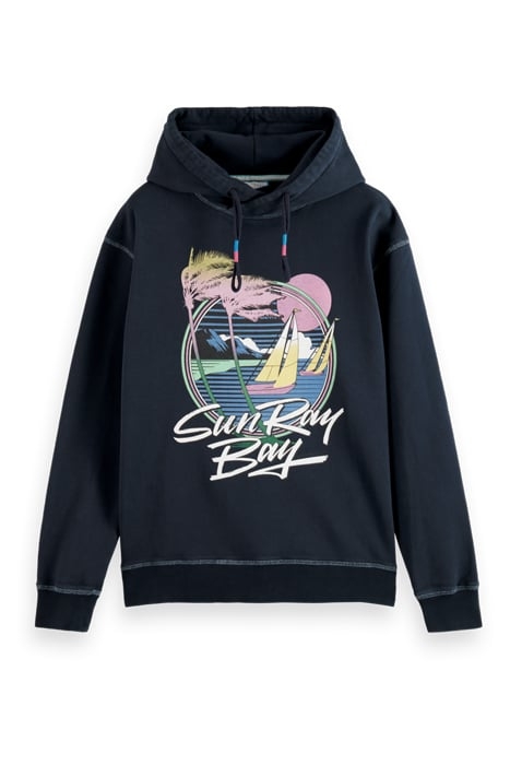 ARTWORK HOODIE NAVY 1