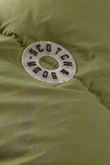 REFLECTIVE PRINT RECYCLED NYLON PADDED JACKET GREENLANDS 4