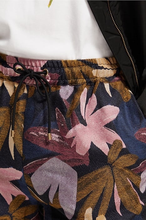 JACQUARD JOGGER PANT FLOWER CAMO 6