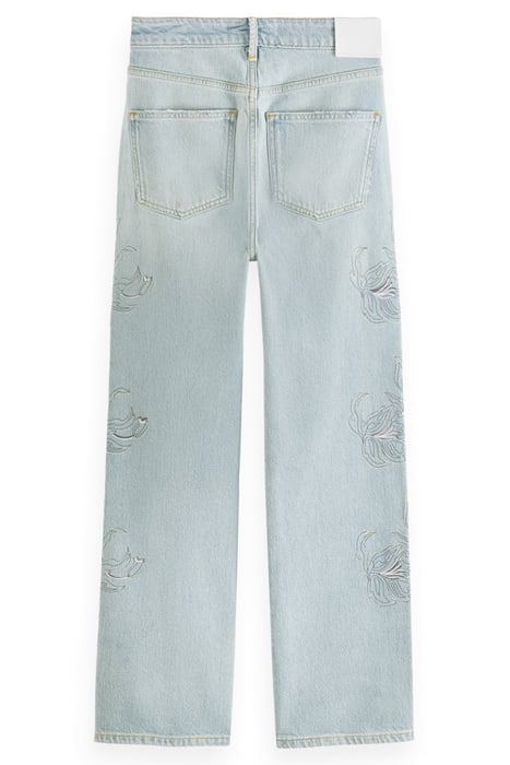 THE SKY STRAIGHT LEG JEANS — LIGHT HEART LIGHTHEART 8