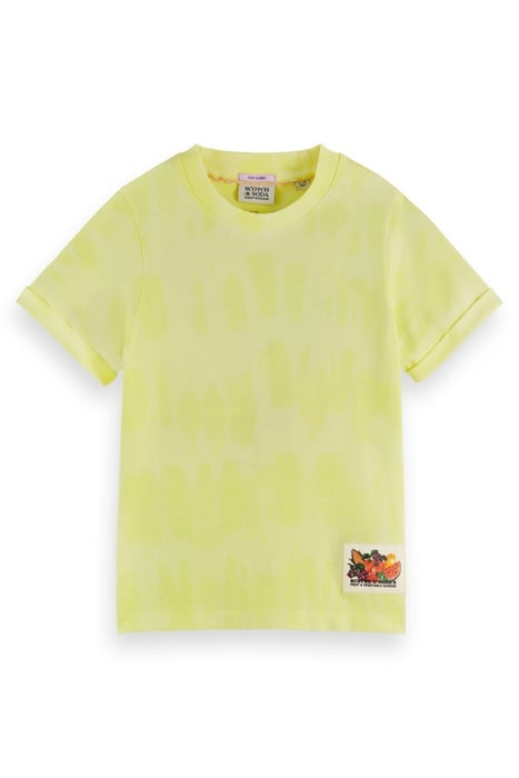 REGULAR-FIT TIE-DYE FRUIT ARTWORK T-SHIRT POPCORN 1