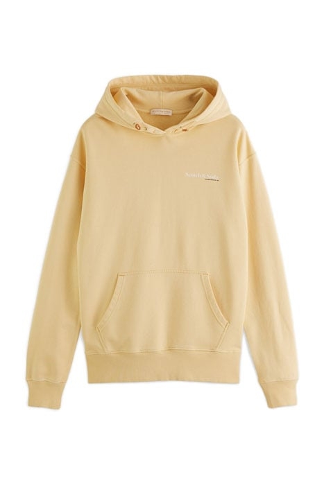 UNISEX HOODY IN ORGANIC COTTON FLAX 1