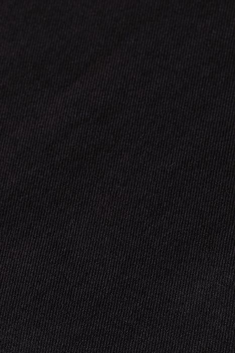 LOW-RISE WIDE LEG TROUSERS BLACK 3