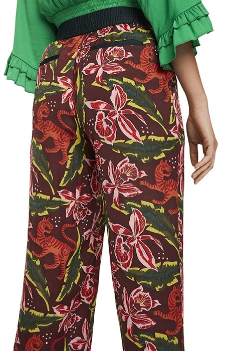 PINTED PANTS WITH COLOUR BLOCK PANELS COMBO C 7