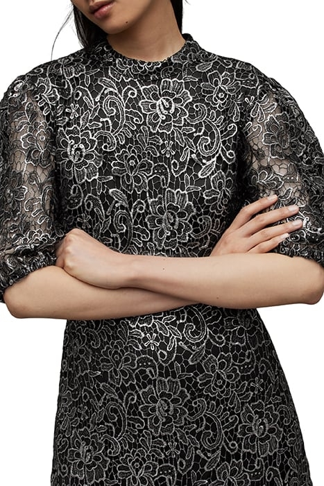 CAMILA BRODERIE DRES GUNMETAL GREY 7