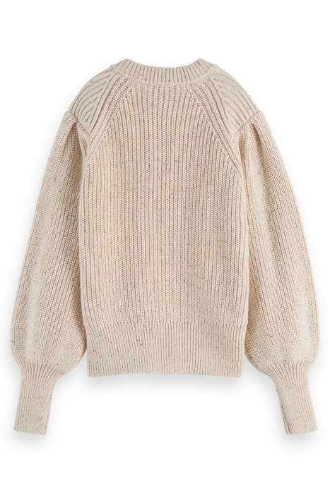 NEPPY YARN PULLOVER WHITE SAND 7