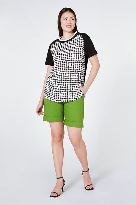 GABARDINE SHORT TROUSERS LIGHT GREEN 3