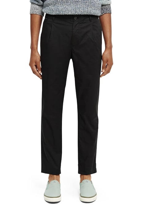 BLAKE - REGULAR SLIM-FIT PLEATED LIGHTWEIGHT POPLIN CHINO BL 2