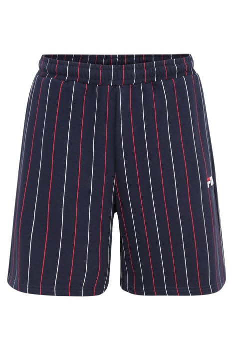 LOBITO PINSTRIPED SHORTS BLACK IRIS/TWO COLOR STIPED 4