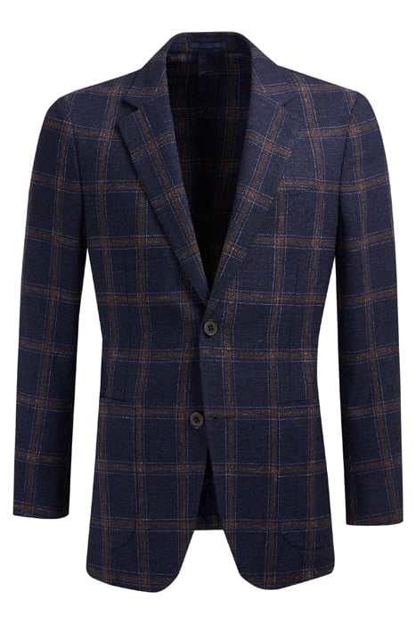 Blue Checked Havana Blazer 2