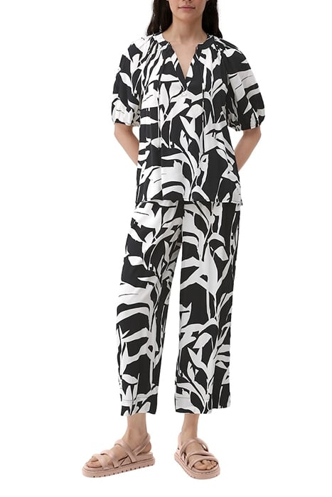 S.OLIVER BLOUSES GREY/BLACK 3