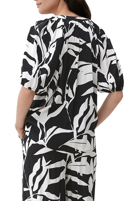 S.OLIVER BLOUSES GREY/BLACK 2