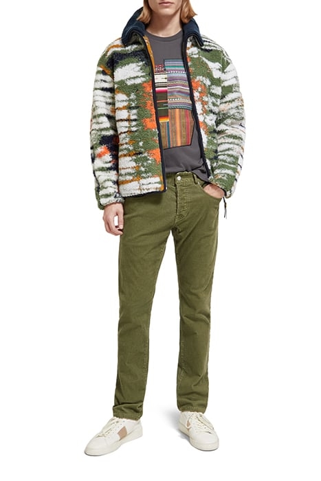 REGULAR SLIM RALSTON CORDUROY JEANS IN ORGANIC COTTON ARMY 3