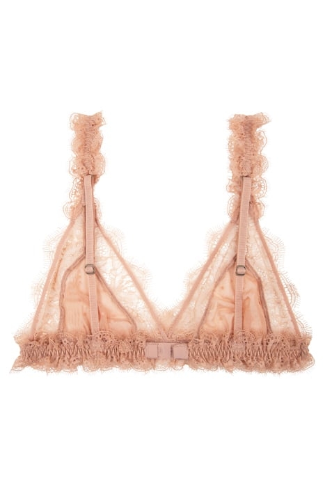 LOVE LACE BRA LIGHT BROWN 2