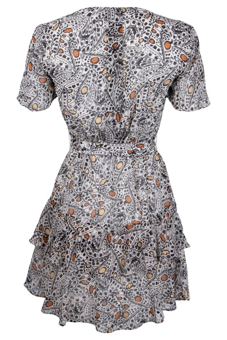 MARLEN-ANIMAL DRESS IVORY 2