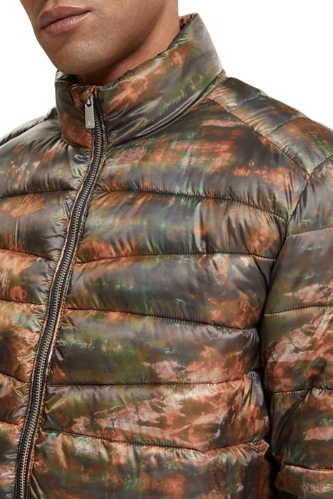 SHORT PUFFER JACKET CAMO AOP 7