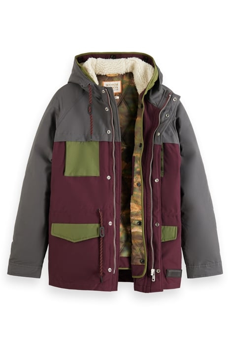 2 IN 1 MID LENGTH PARKA MOON DUST 6