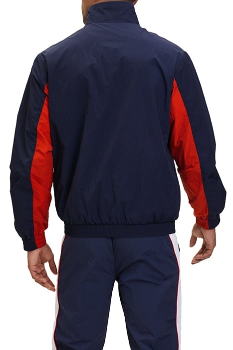 LUOYANG TRACK JACKET BLACK IRIS-BRIGHT WHITE-TRUE RED 2