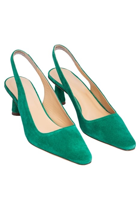 DIANA GREEN SUEDE LEATHER 2