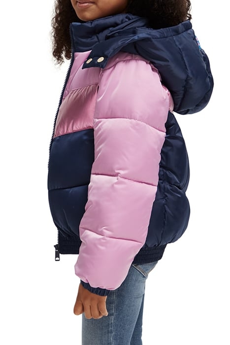 METALLIC COLOURBLOCK JACKET COLOURBLOCK 8