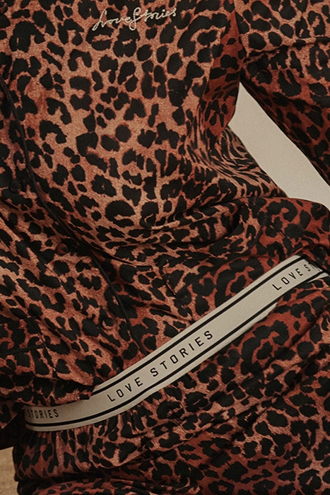 PJ SET JOE AND WEEKEND PYAMA SHIRT LEOPARD 5