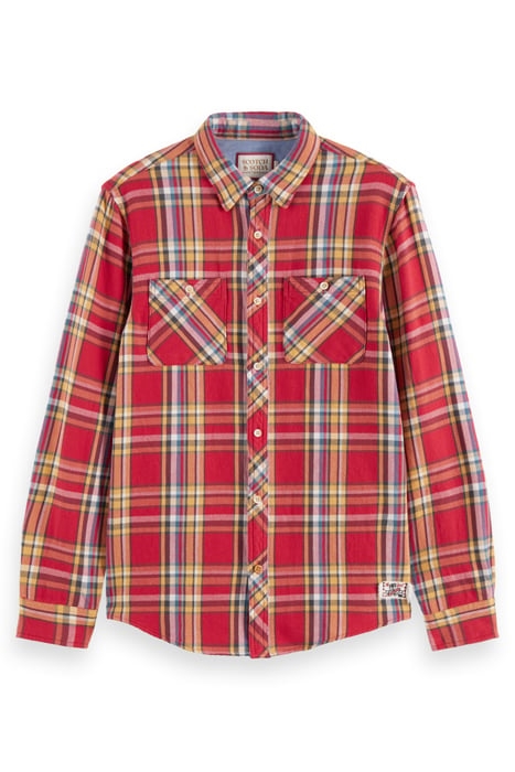 ARCHIVE FLANNEL CHECK RED CHECK 4