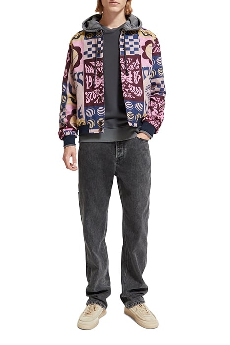 JACQUARD BOMBER JACKET AOP FLYER 2