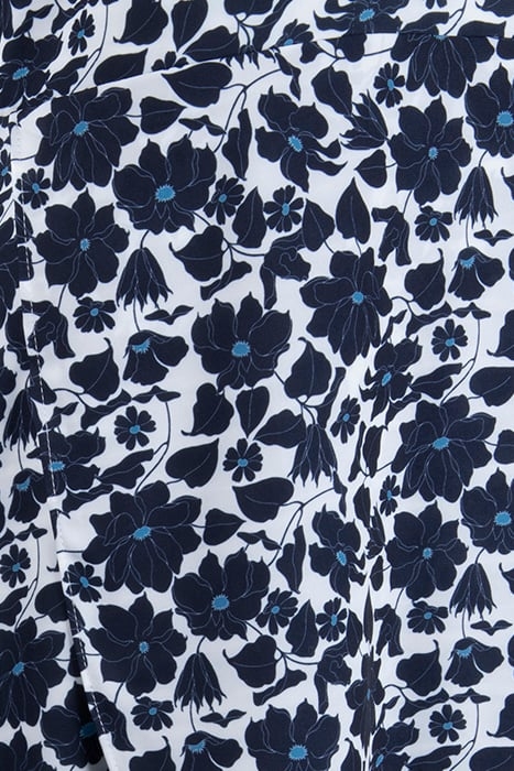 LIVIA-PRINTED DRESS WHITE/NAVY 3