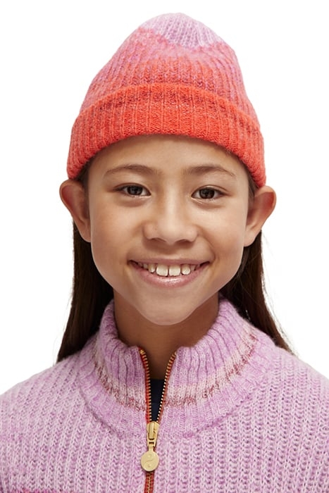 KNITTED GRADIENT BEANIE WINTER SUNSET 2