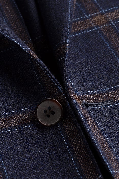 Blue Checked Havana Blazer 4