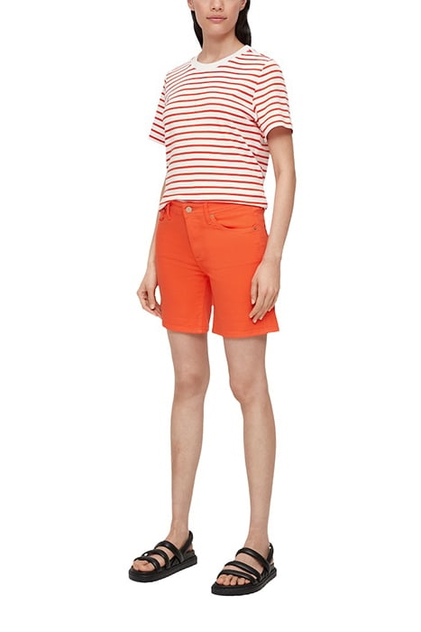 S.OLIVER JEANS SHORTS ORANGE 3