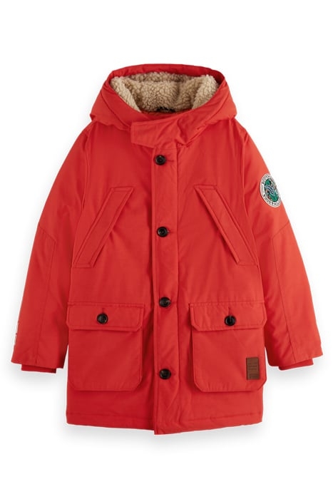 LONGER LENGTH WATER REPELLENT JACKET WITH REPREVE® FILLING R 4