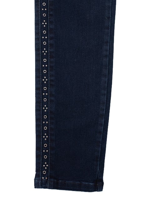 NAVY SCULPT-UP 7/8 SLIM JEANS WITH EYELETS 2