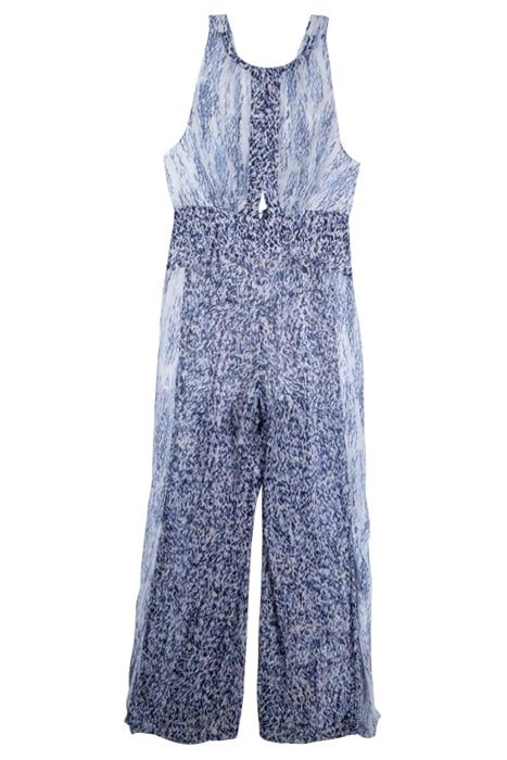 RIA-PRINTED JUMPSUIT WHITE/NAVY 1