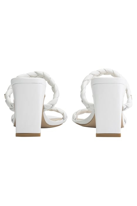 BRAIDED MULES STAR WHITE 3