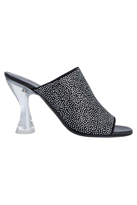 LUZ BLACK SUEDE AND CRYSTALS 1