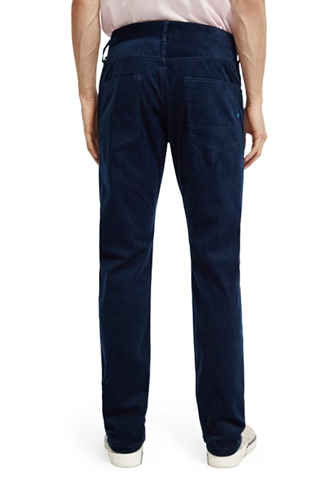 RALSTON - FINE CORDUROY 5-POCKET PANTS STEEL 2