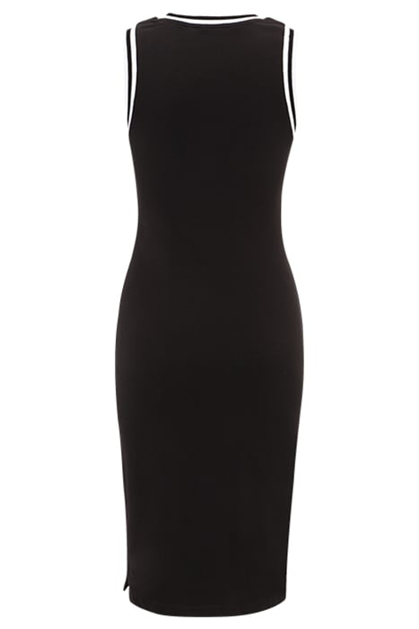 LUBLIN GRAPHIC DRESS BLACK 5