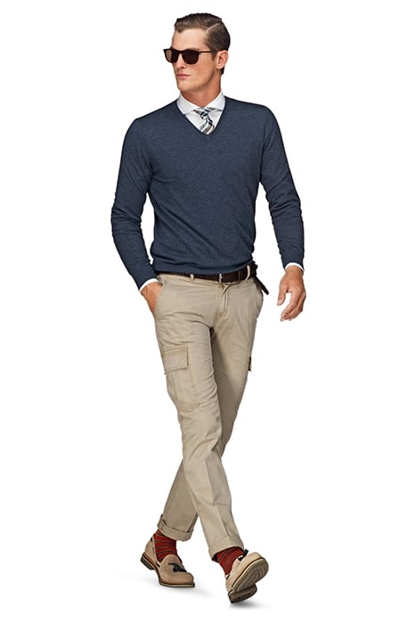 TROUSERS-SAND SAND 1