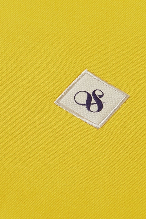 REGULAR FIT ESSENTIAL BADGE HOODIE IN ORGANIC COTTON SPOTLIG 7