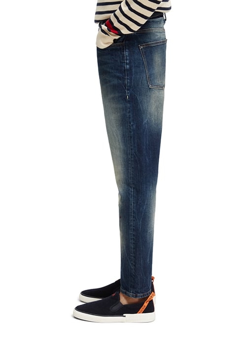 THE DROP PREMIUM SELVEDGE TAPERED JEANS — VINTAGE SOUND 6