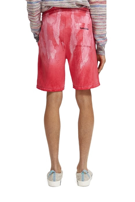 OIL-DYE SWEAT SHORTS MYSTIC PINK OIL DYE 2